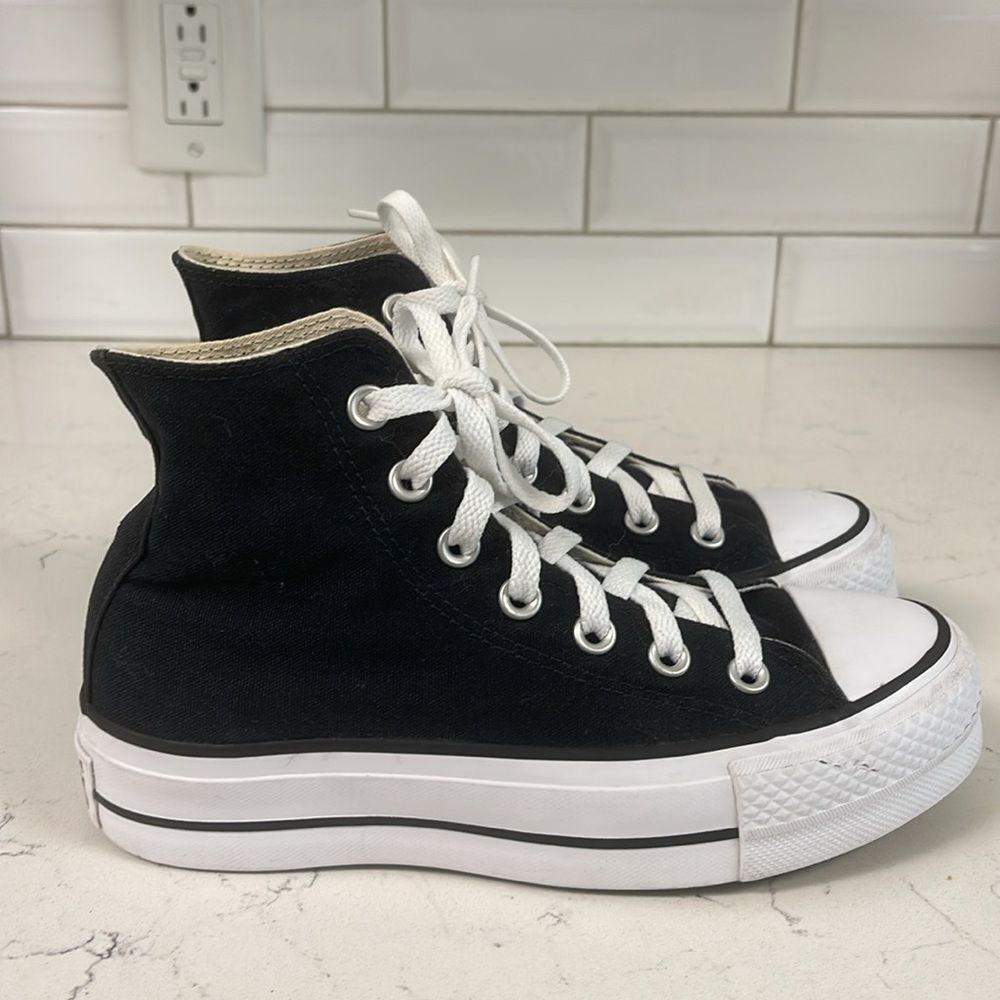 Converse Chuck Taylor All Star Lift Platform Canvas Size 5.5 - Picture 12 of 17